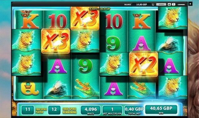 Online geld winnen op Raging Rhino