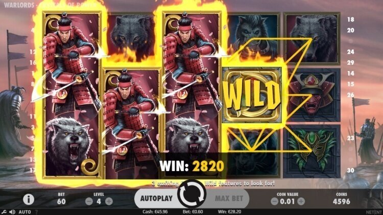 Warlords crystals of power gokkast review big win