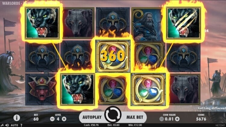 Warlords crystals of power gokkast review big win 2