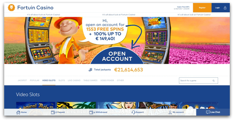 fortuin casino review