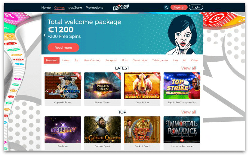 Casinopop review 