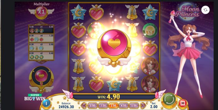 love princess in moon princess slot