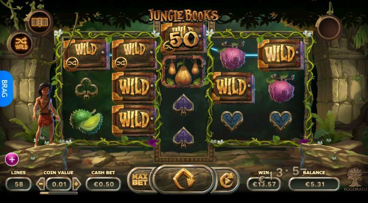 Jungle Books yggdrasil big win