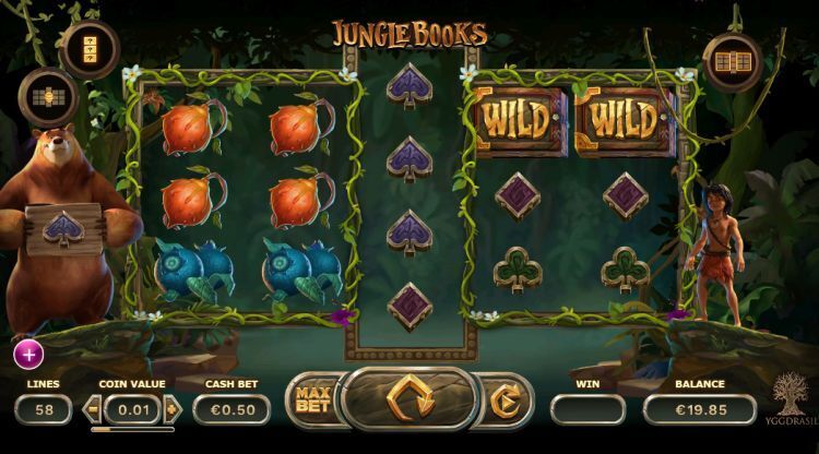 Jungle Books yggdrasil gokkast