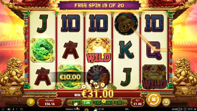 Prosperity Palace Play'n GO bonus