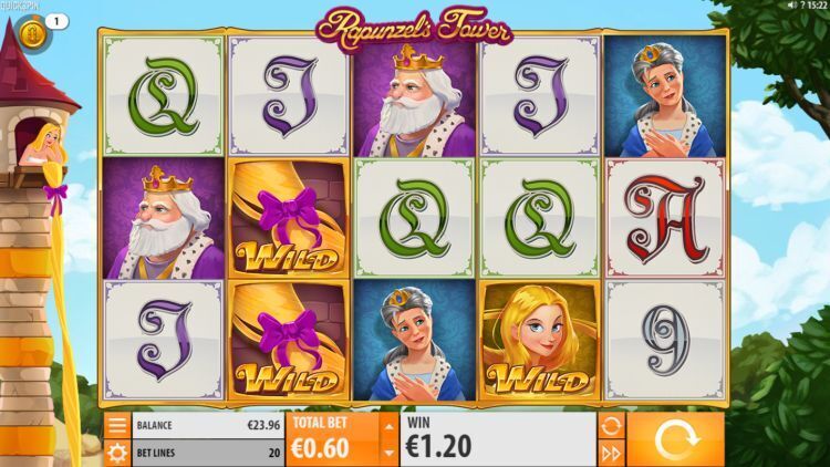 Rapunzel's Tower quickspin review