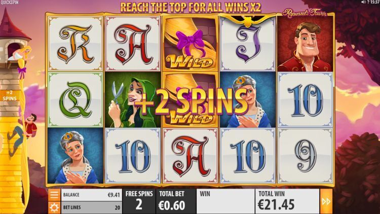 Rapunzel's Tower quickspin 