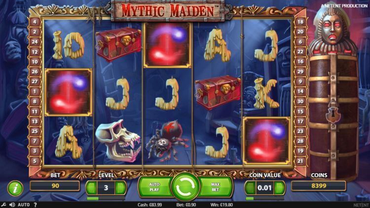 Mythic Maiden gokkast review