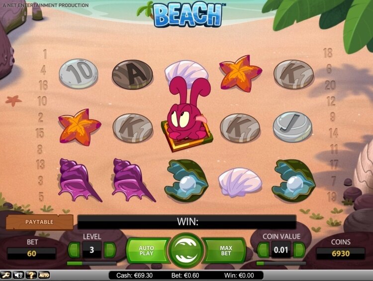 Beach gokkast netent