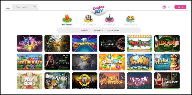 Casino joy review