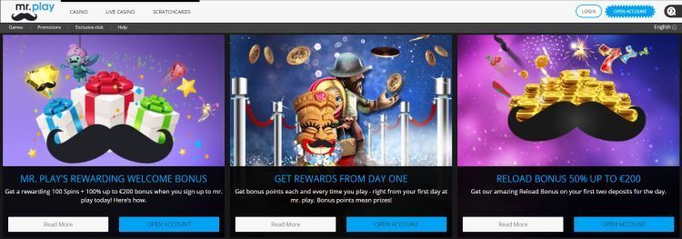 Mr play casino review welkomstbonus