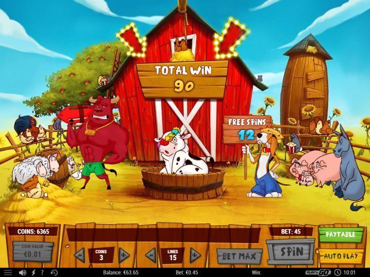 Crazy Cows slot review bonus free spins