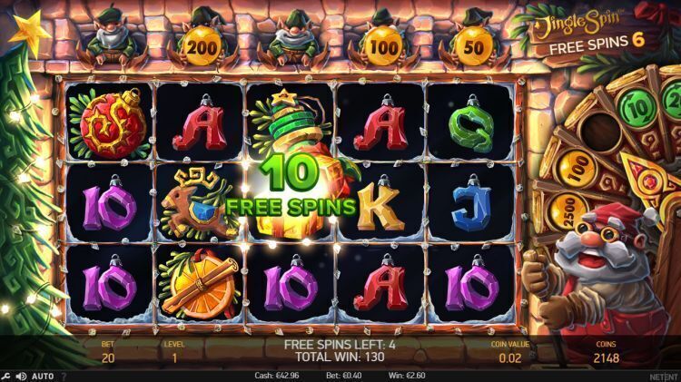 Jingle Spin leukste kerst slots