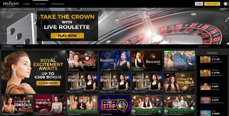 Regent Casino review live casino