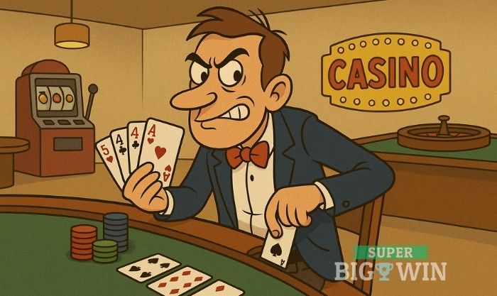 valsspelen in het casino