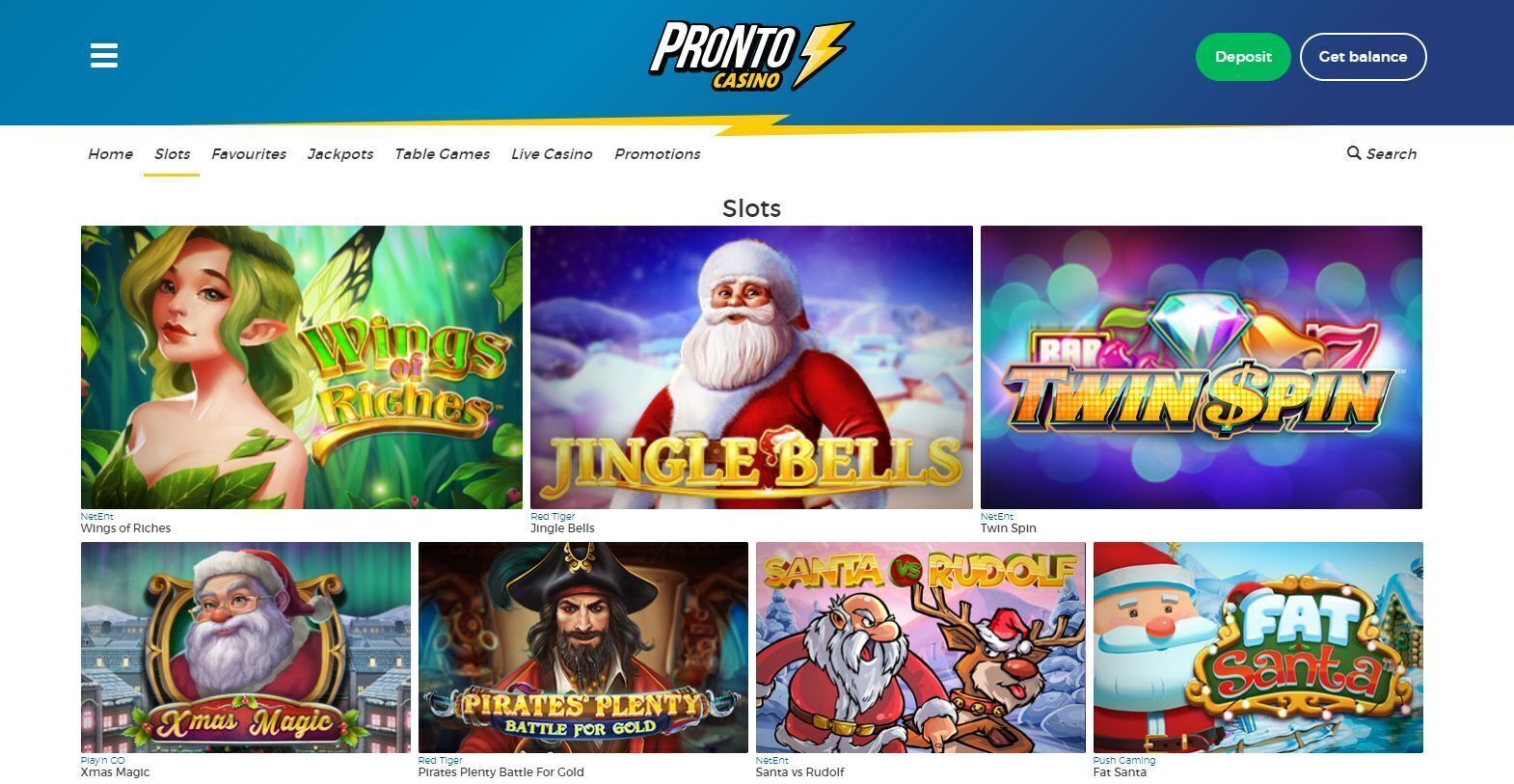 Pronto Casino review