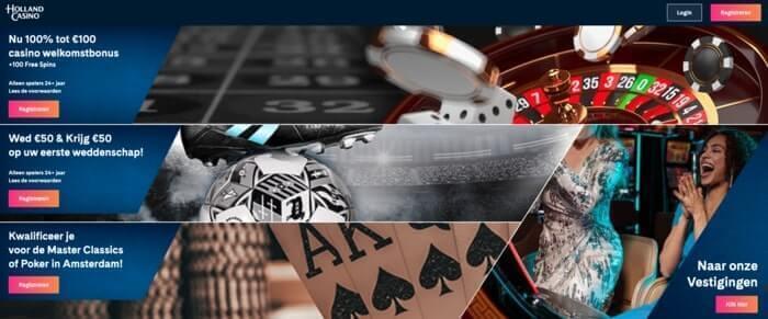 Holland Casino inloggen op hollandcasino.nl online