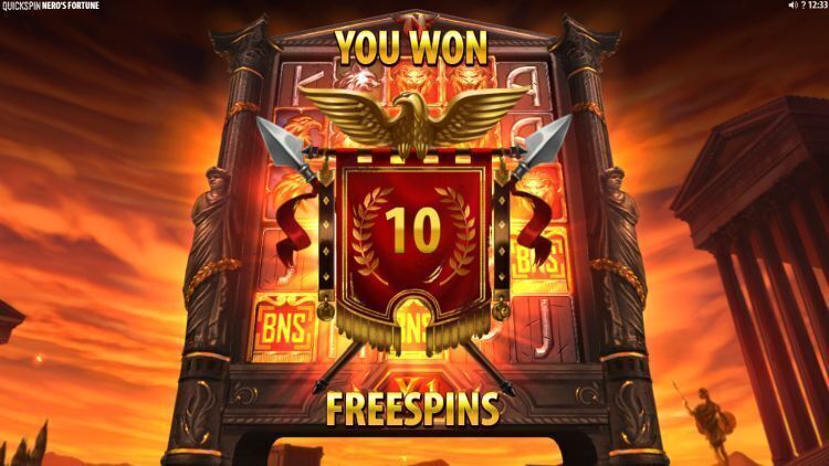 Nero's Fortune slot review bonus trigger