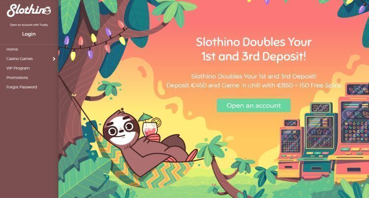 Slothino casino review bonus