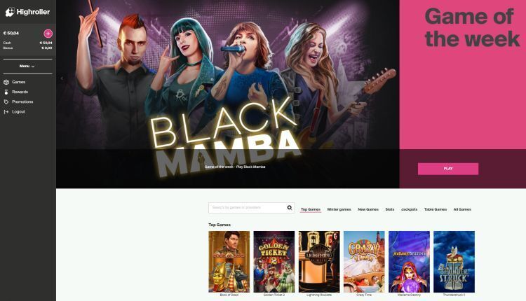 Highroller casino review