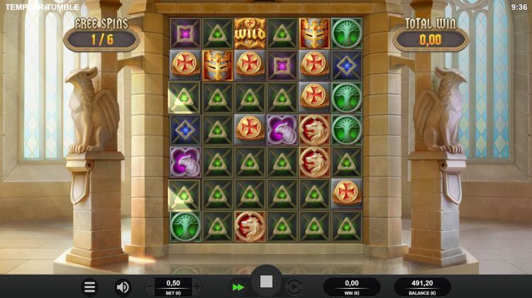 Templar tumble slot review big win