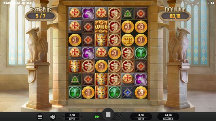 Templar tumble slot review bonus mystery