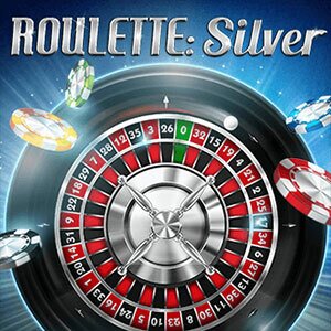 Logo van de Silver Roulette live casino tafel