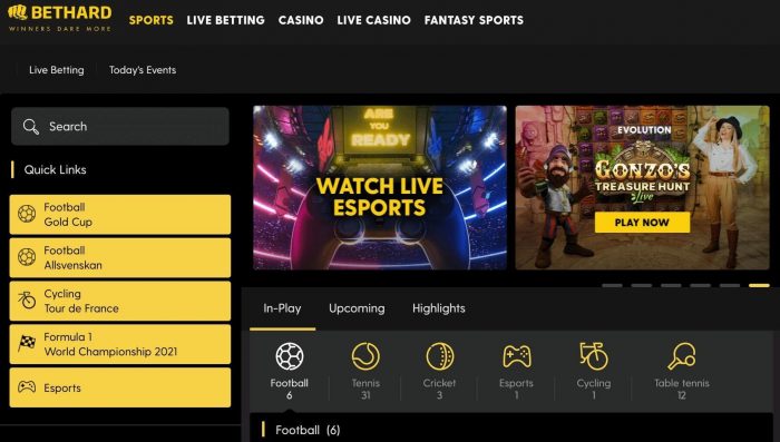 Sportsbook Bethard