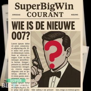 wie wordt james bond?