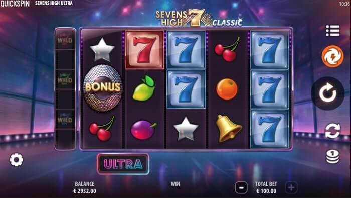 Sevens High Ultra gokkast review