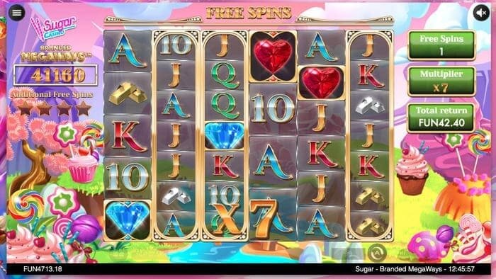 Sugar Casino Branded Megaways Slot