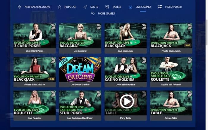 All Slots Casino - Live Casino 