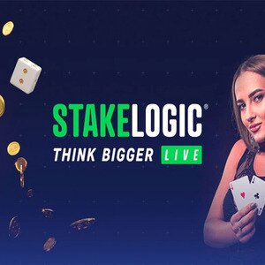 het logo van Stakelogic live