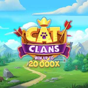 slot logo van Cat Clans Gokkast