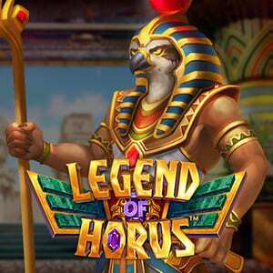 logo van de gokkast legend of horus door Dragon Gaming