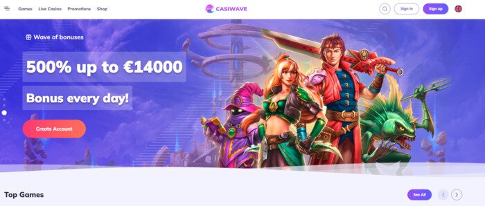 Casiwave Online Casino