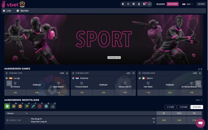 vbet nederland review