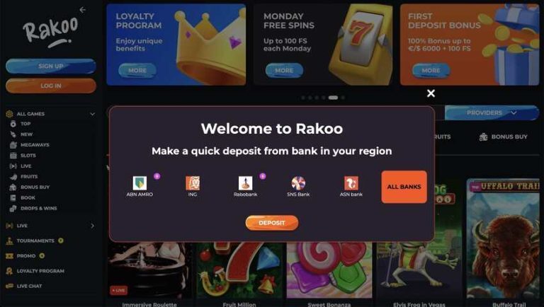 Rakoo Casino Betrouwbaar? Lees de review van SuperBigWin.NU
