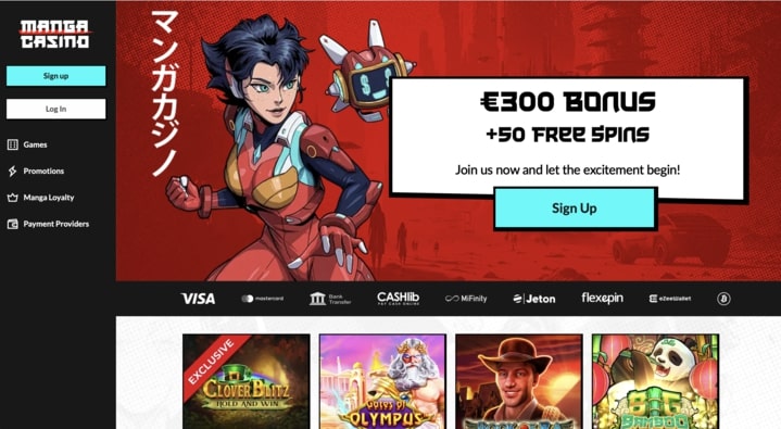 Manga casino review