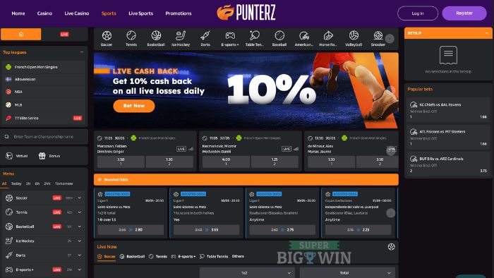 Punters sportsbook