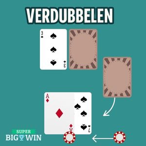 verdubbelen bij blackjack