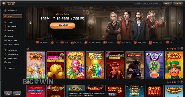 homepage gransino casino 2025