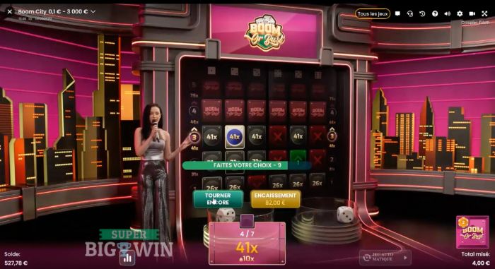 Boom or Bust bonus in Boom City