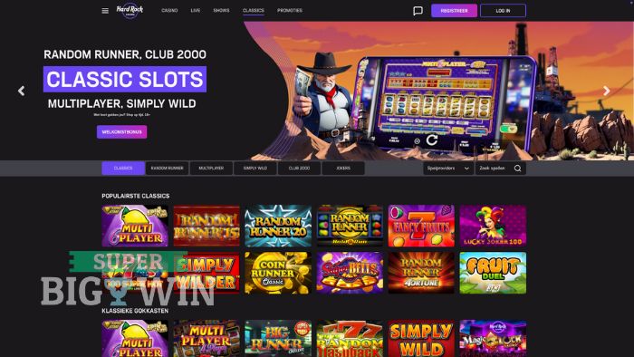 Hard Rock Casino Classic slots