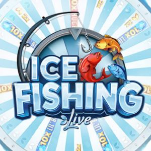 ice fishing live game logo