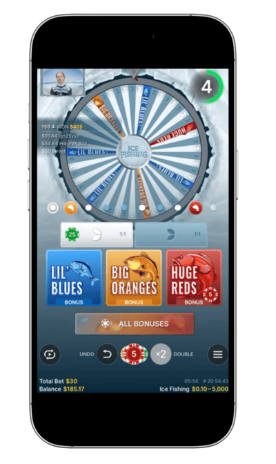 ice fishing live review