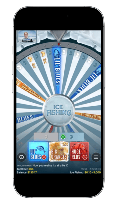 ice fishing live lil blues bonus