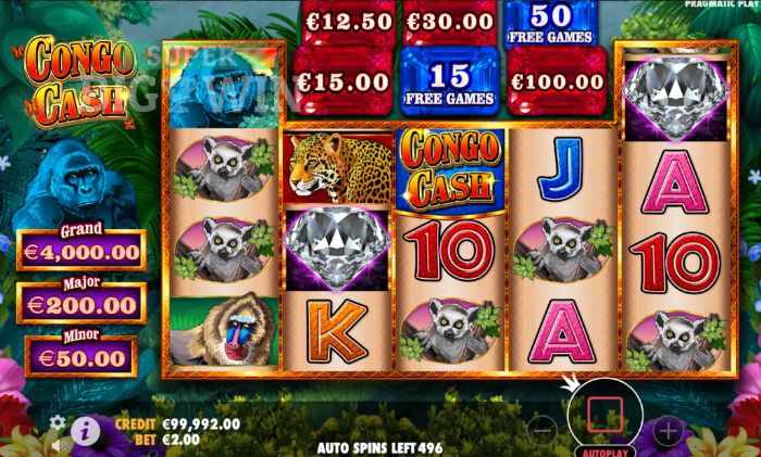congo cash slot review