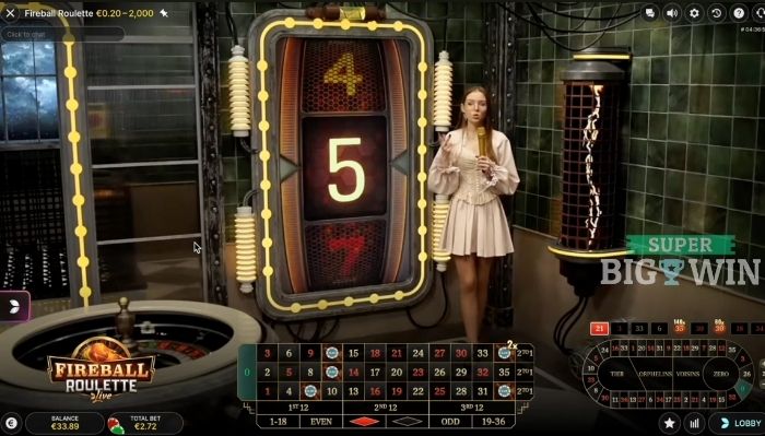 fireball roulette bonusnummer bepalen