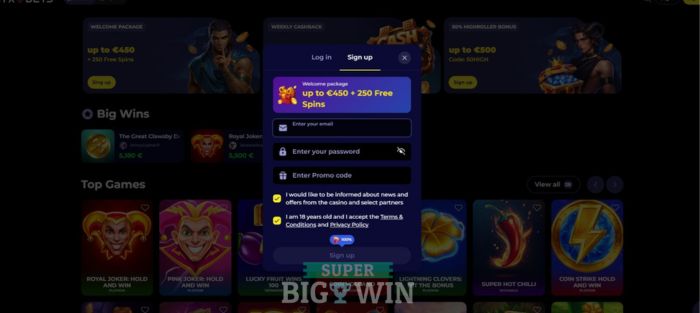 NYXbets casino aanmelden